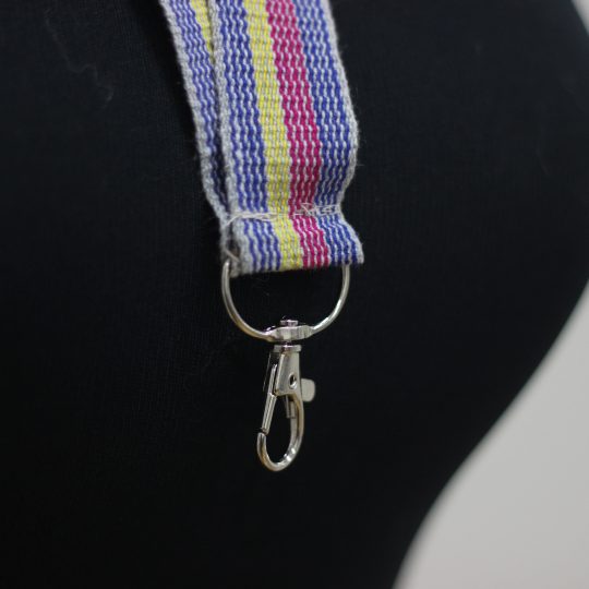 Lanyard tejido tradicional gama colores