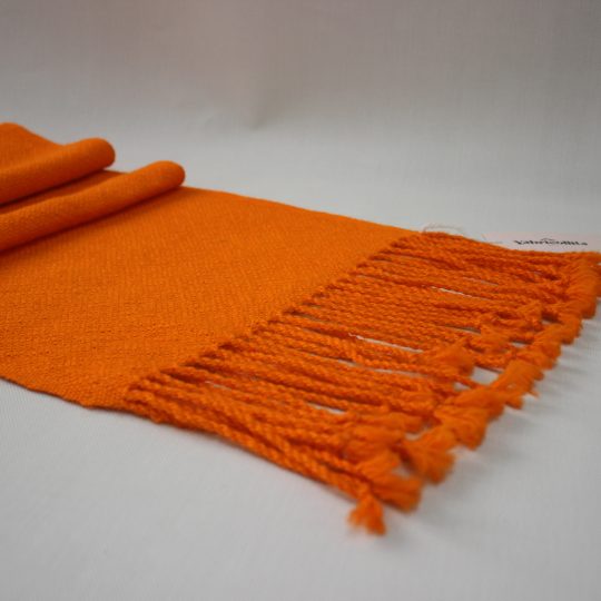 Bufanda lisa naranja